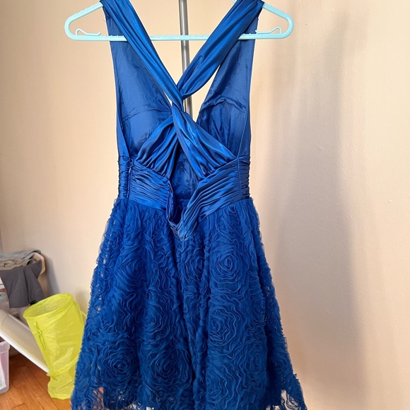 Blue 2000’s cocktail party dress - Picture 4 of 7